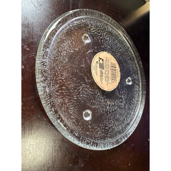 Indiana Glass 8" Pillar Candle Holder Plate Made In USA - Picture 2 of 5